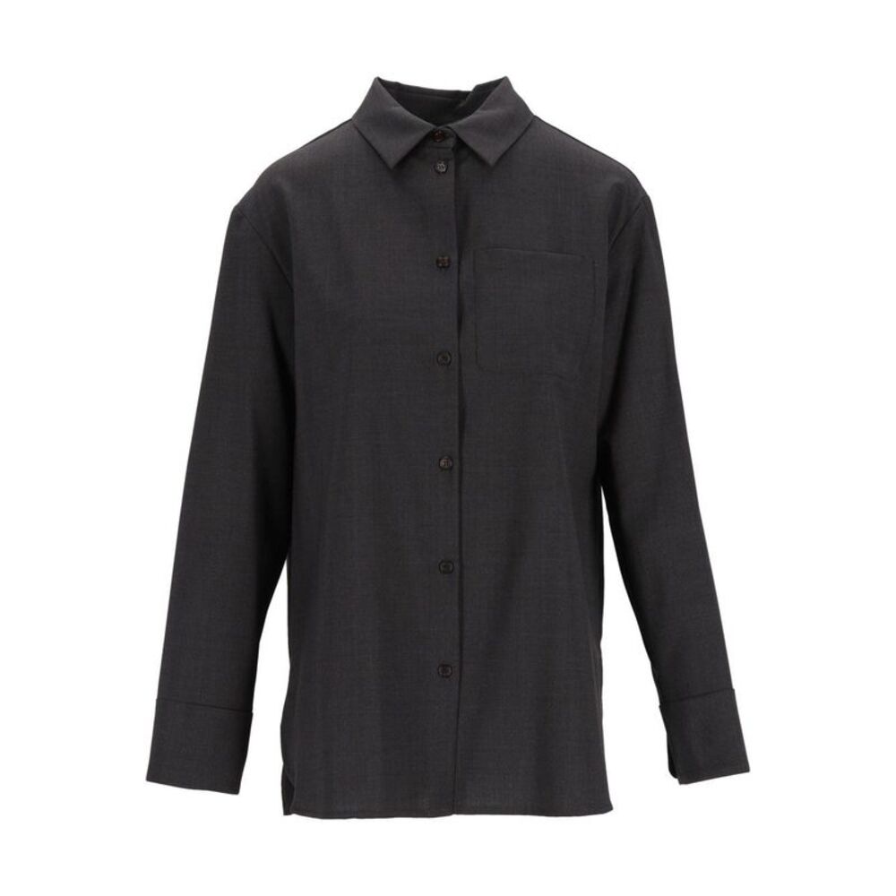 'S Max Mara Women Basic Wool Canvas Shirt